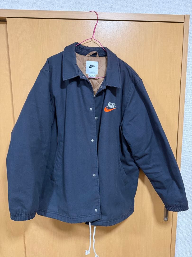 NIKE therma fit coach jacket （XXL）　ブラック