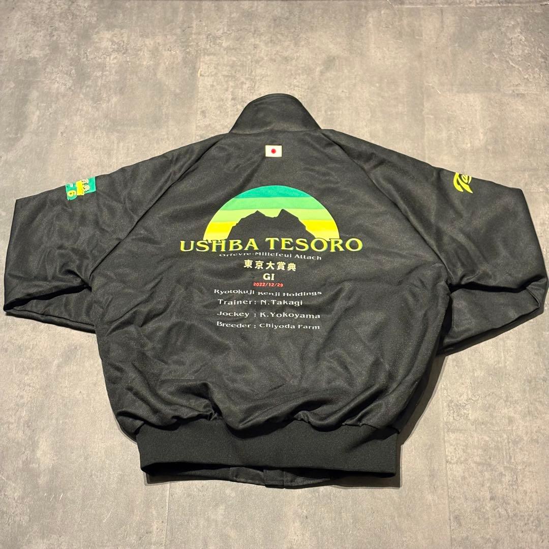 ち*〜様 【激レア】非売品 ウシュバテソーロ 東京大賞典 G1 ブルゾン 優勝記