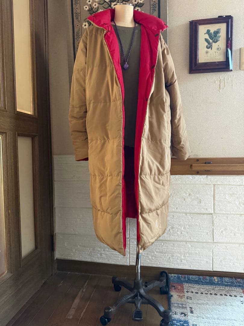 MaxMaraリバーシブル ロングダウンコート ハンガリーグースダウン 極暖レア