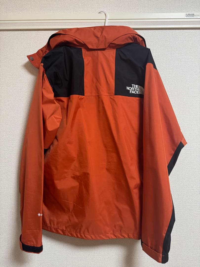 ノースフェイス　マウンテンレインテックスジャケット　オレンジ　NP12135