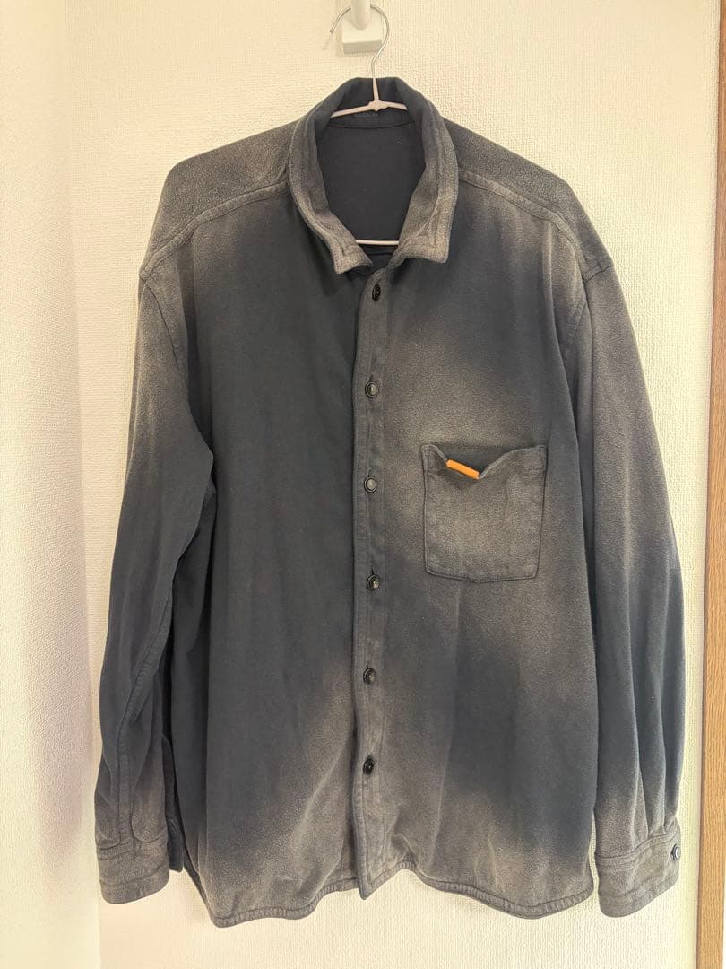 トップス khoki 26SS Faded Memory Shirt BLACK 2