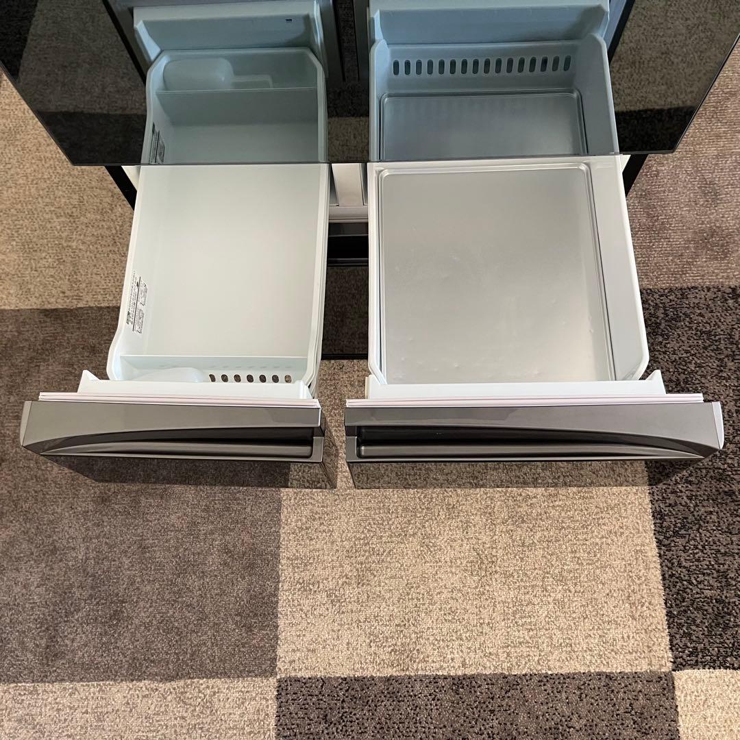 東京23区配送無料✨冷蔵庫　東芝　ミラー　GR-M510FWX 容量:509L