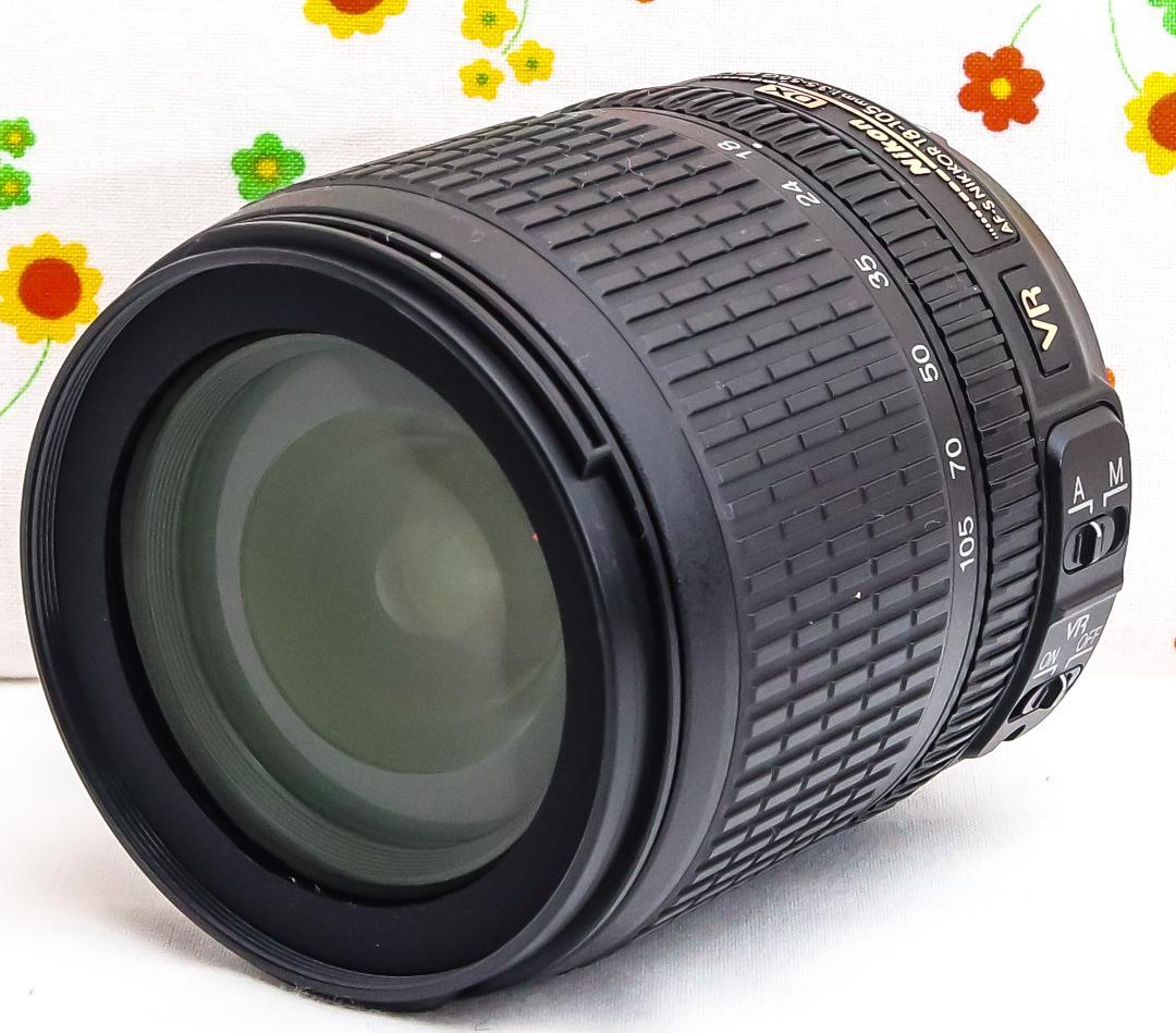 美品☆Nikon AF-S 18-105mm☆１本で広角〜中望遠まで対応♪