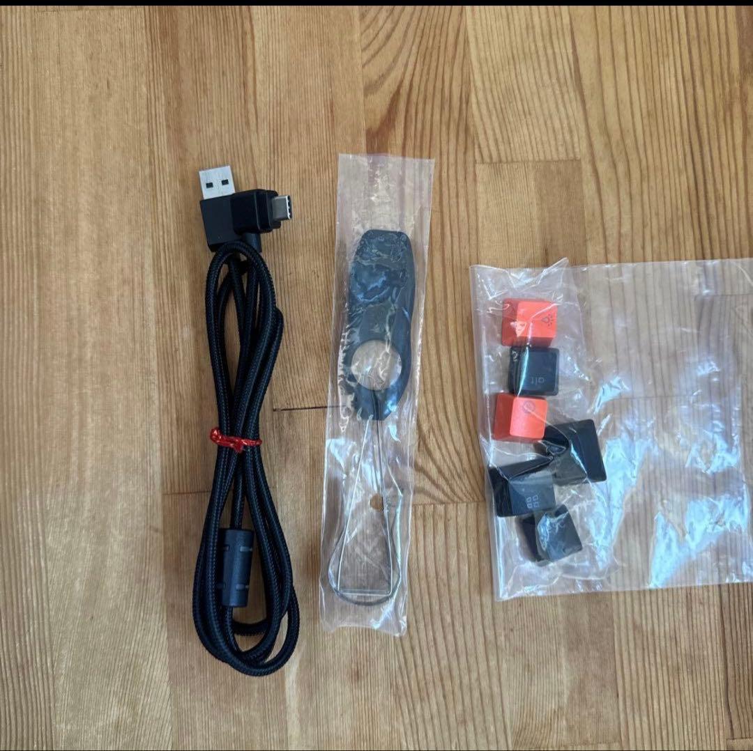 KeychronK2 US HotSwap whiteLED 茶軸 リストレスト