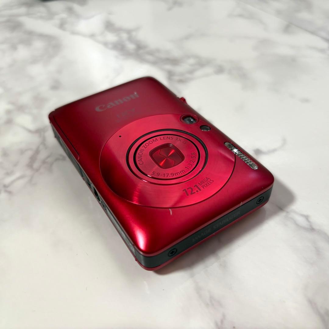 Canon IXY DIGITAL 210IS キャノン デジタルカメラ レッド