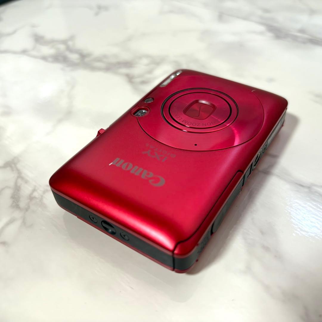 Canon IXY DIGITAL 210IS キャノン デジタルカメラ レッド