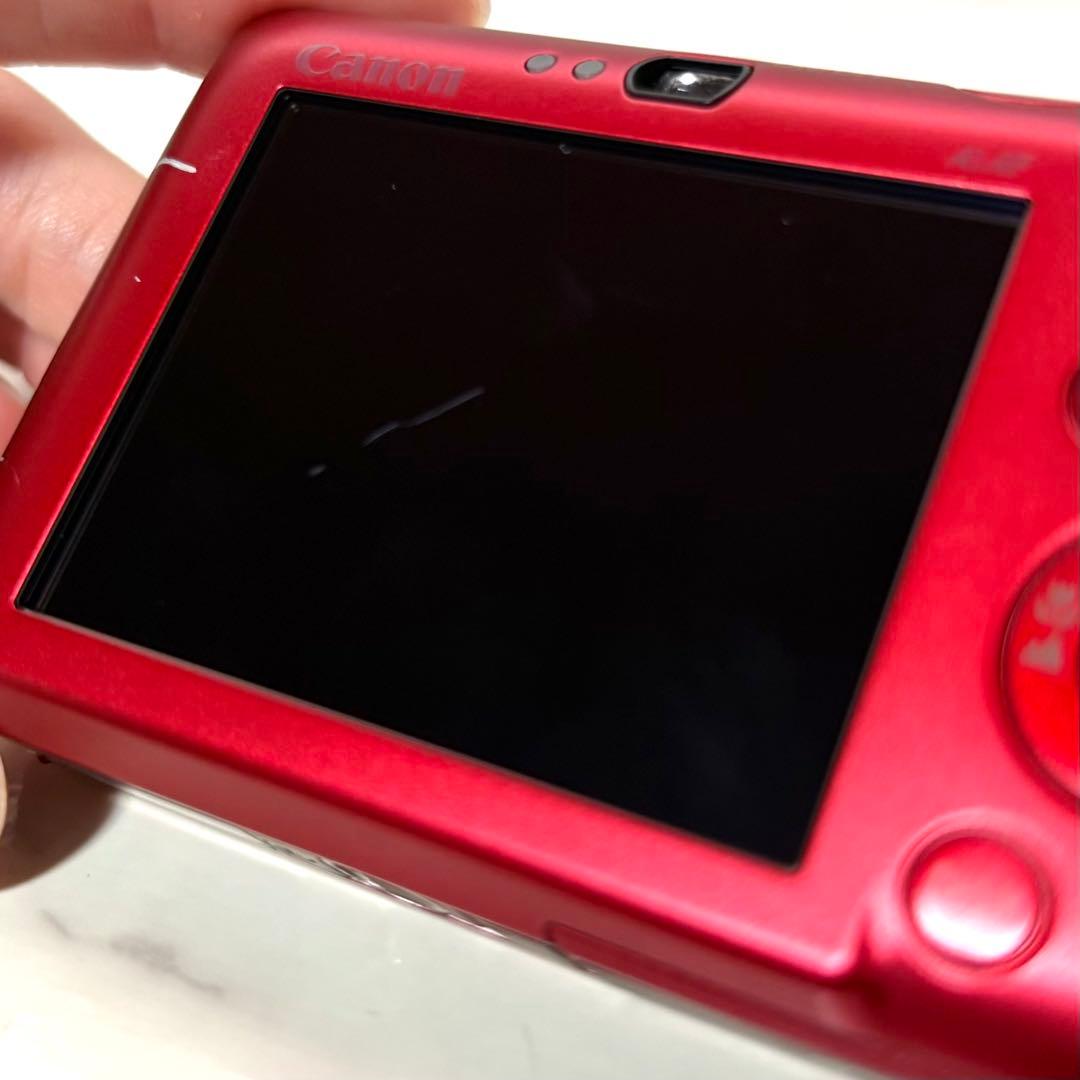 Canon IXY DIGITAL 210IS キャノン デジタルカメラ レッド