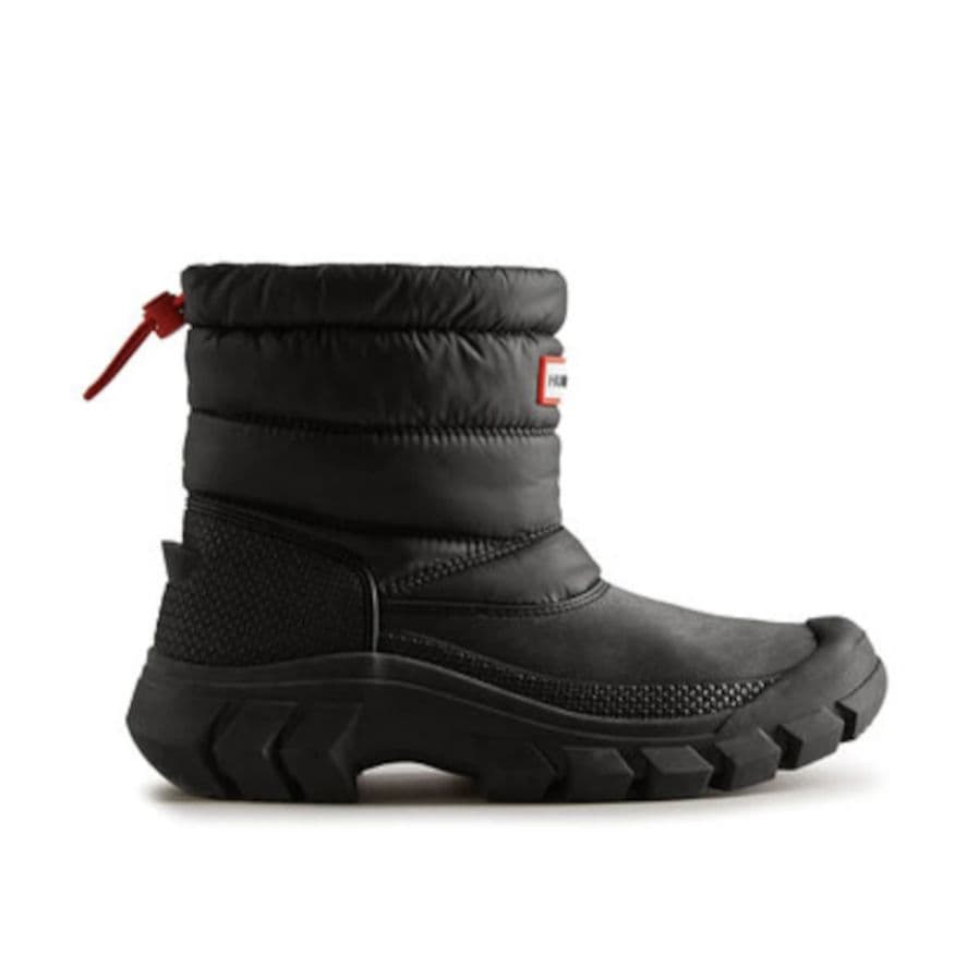 HUNTER　防水 ブラック スノーブーツ INTREPID SHORT　新品