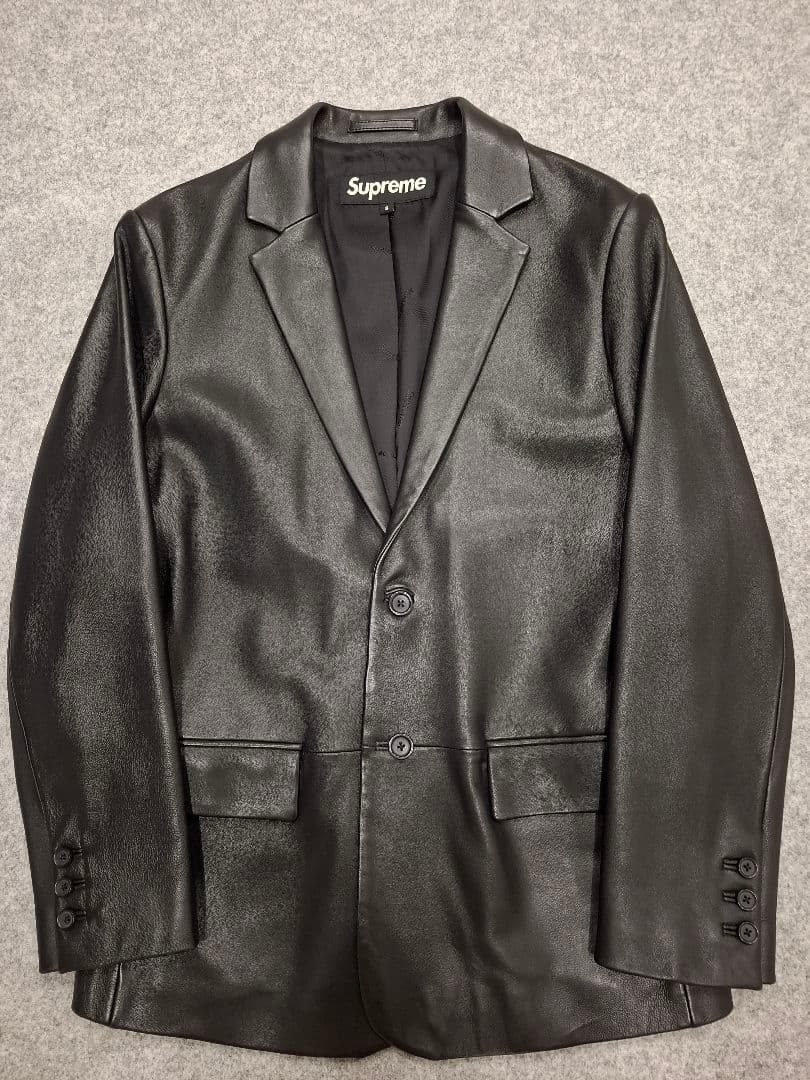 チ*ビ様 Supreme 19SS Leather Blazer