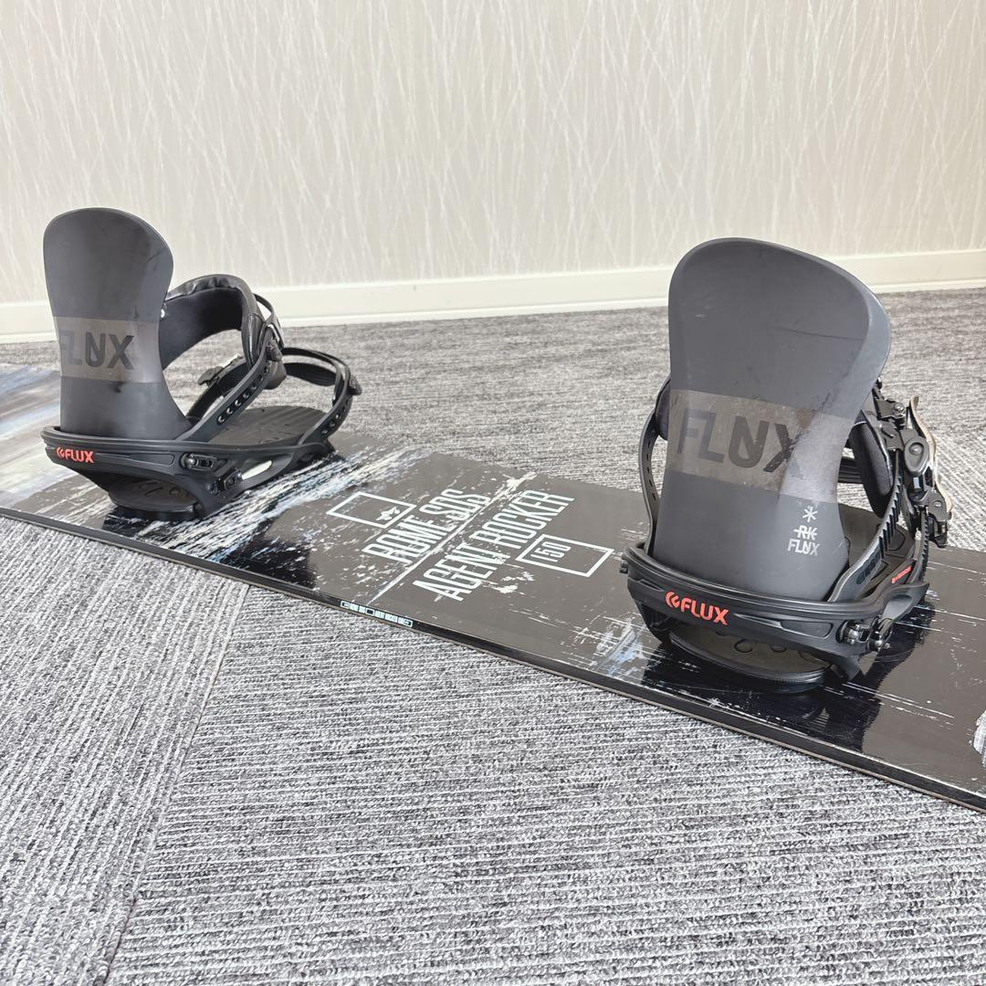 80超豪華❗️ROME SDS×FLUX 初心者用 スノーボードセット★150cm