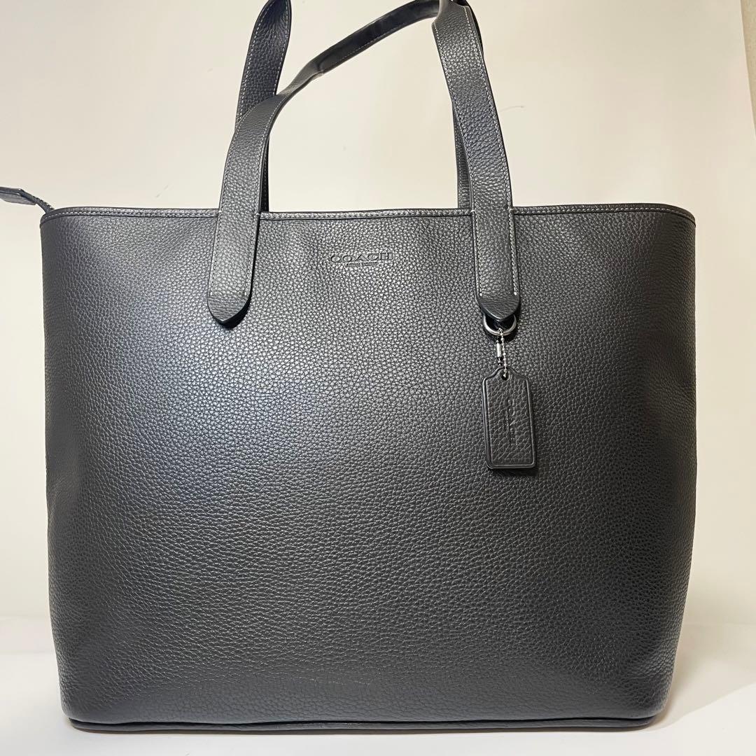 未使用級✨コーチ トートバッグ サリバン A4 PC 大容量 レザー 黒