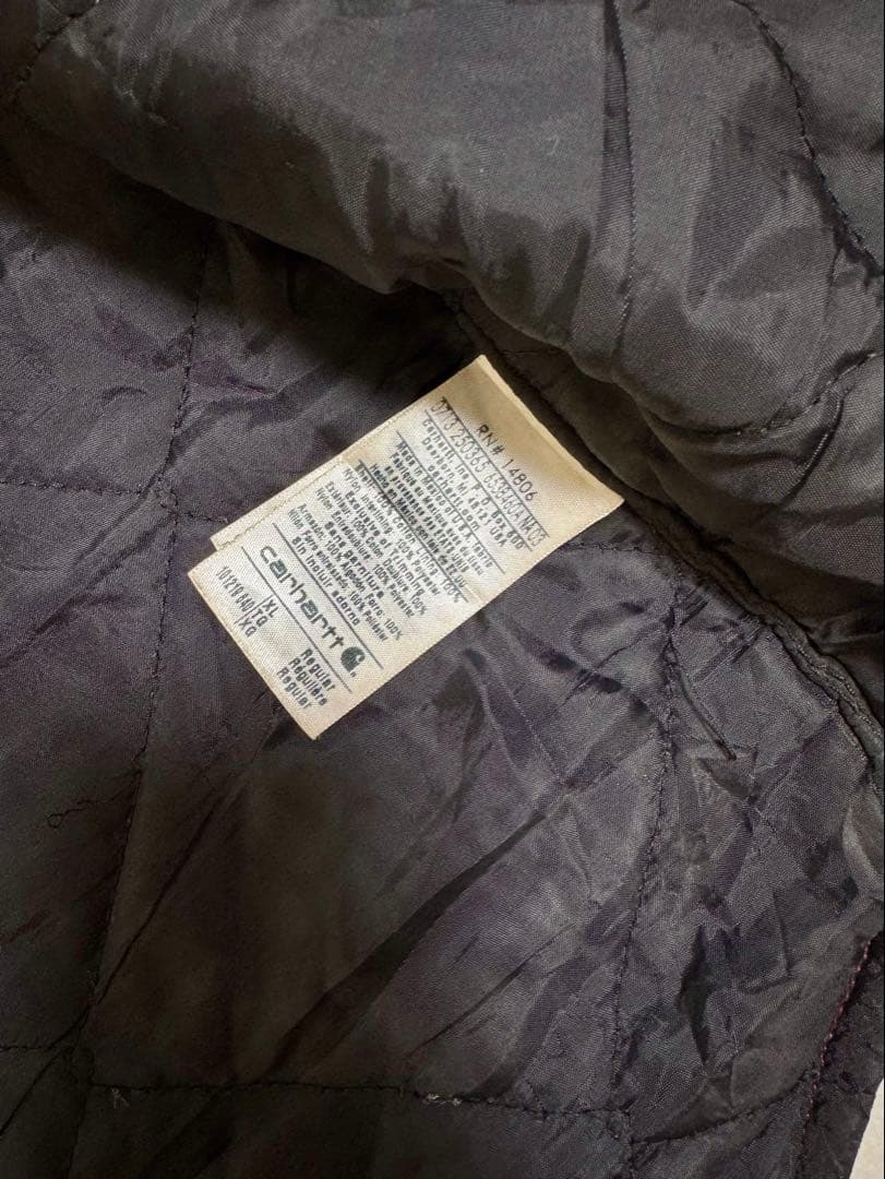 Carhartt 中綿 キルティング ワークベストXL