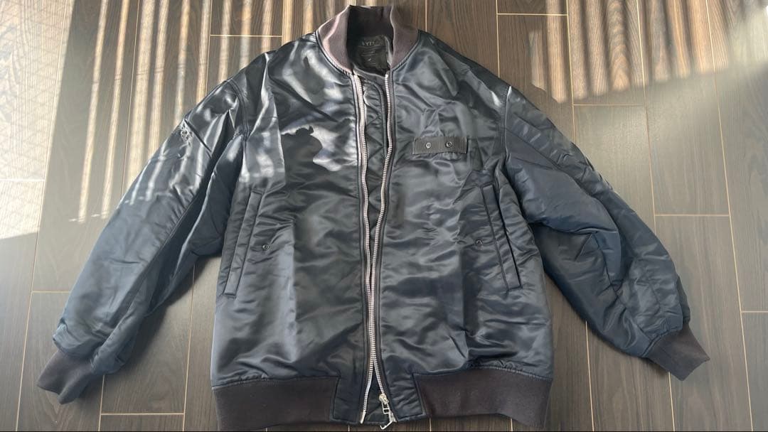 S'YTE ヨウジヤマモト◎ナイロンオーバーサイズMA-1ジャケット