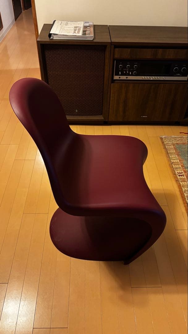 Vitra（ヴィトラ）PANTON CHAIR（パントンチェア）ボルドー