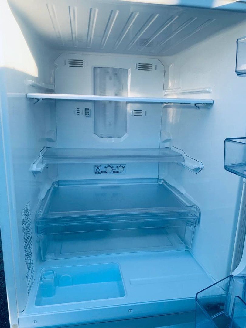 ♦MITSUBISHI ノンフロン冷凍冷蔵庫【2017年製】MR-C34A-W