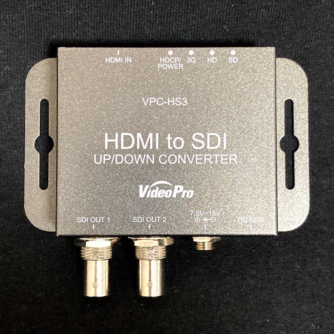 【段々値下】ＨＤＭＩ to ＳＤＩ信号変換器 １入力→２出力 新同、取説
