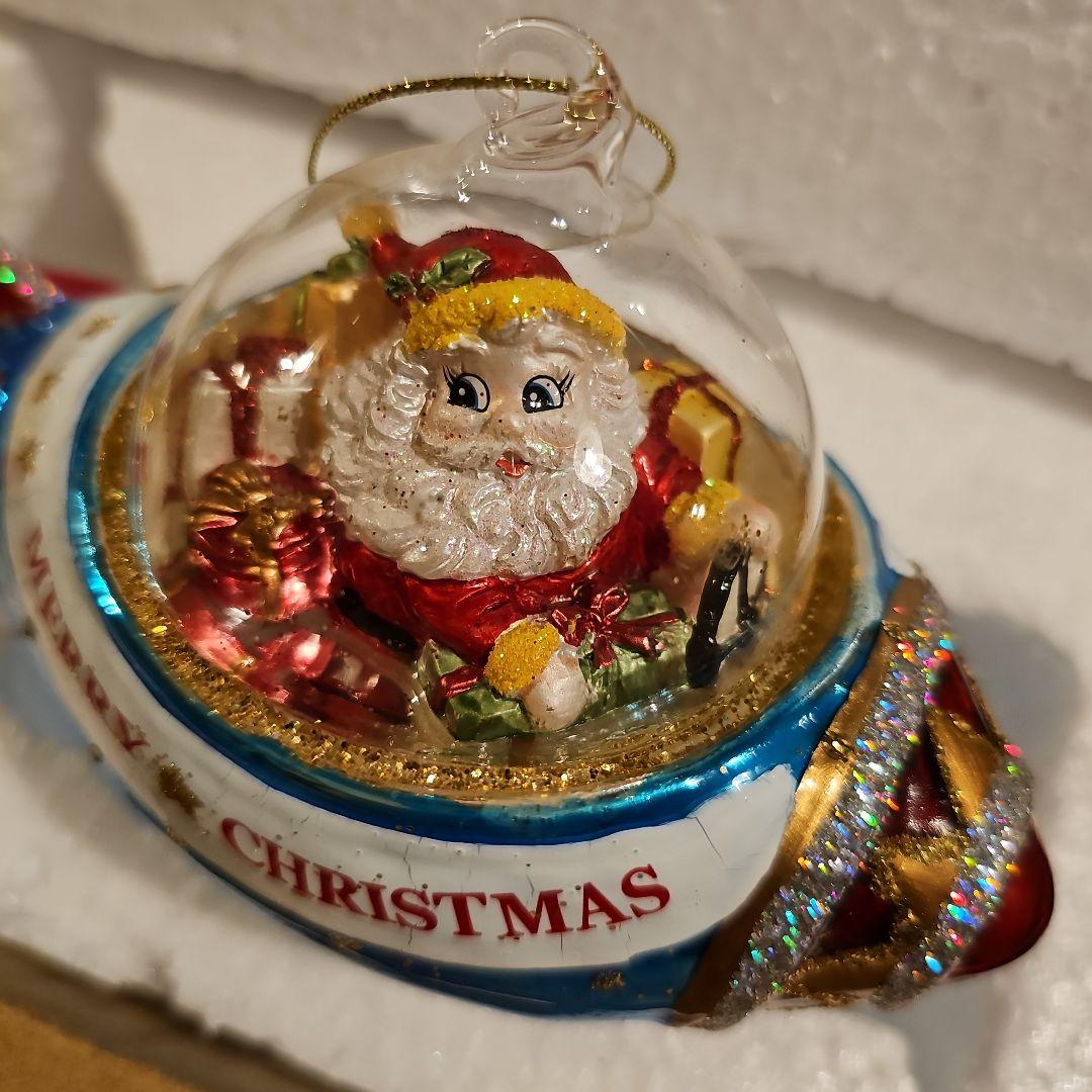 サンタクロース スノードーム クリスマス③ ザ・コンランショップ