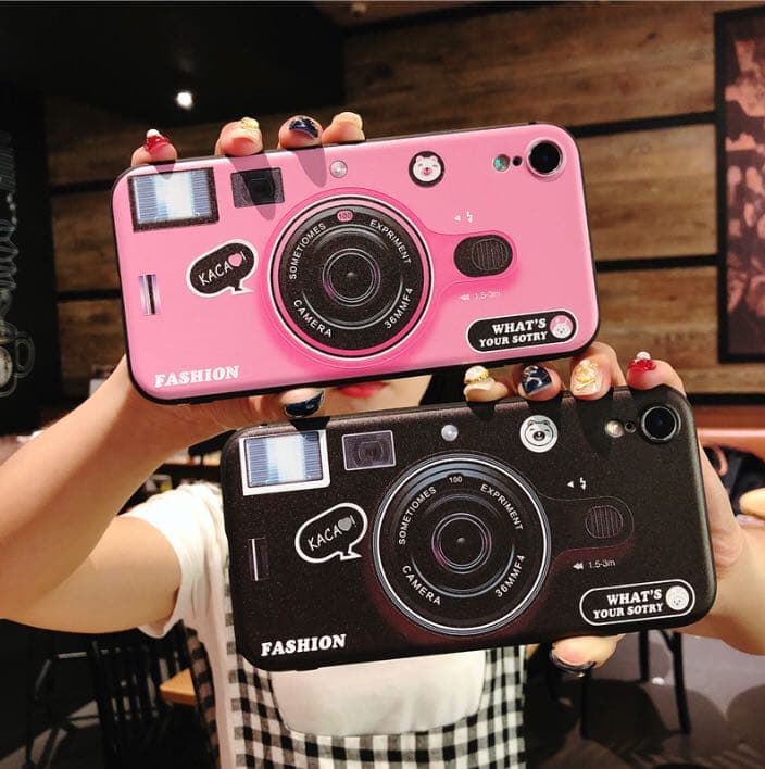 iPhone ケース カメラ 型 ピンク iPhoneX XS XR XSMax