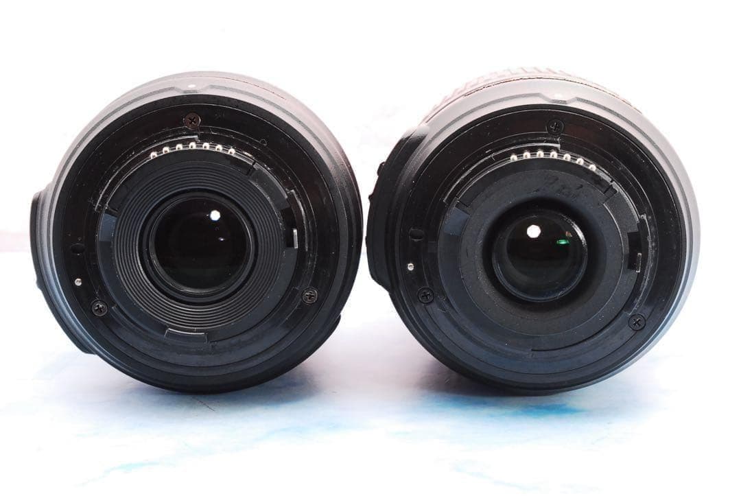 Nikon D5600✨一眼レフカメラ✨望遠レンズ付Wレンズ✨スマホ転送！