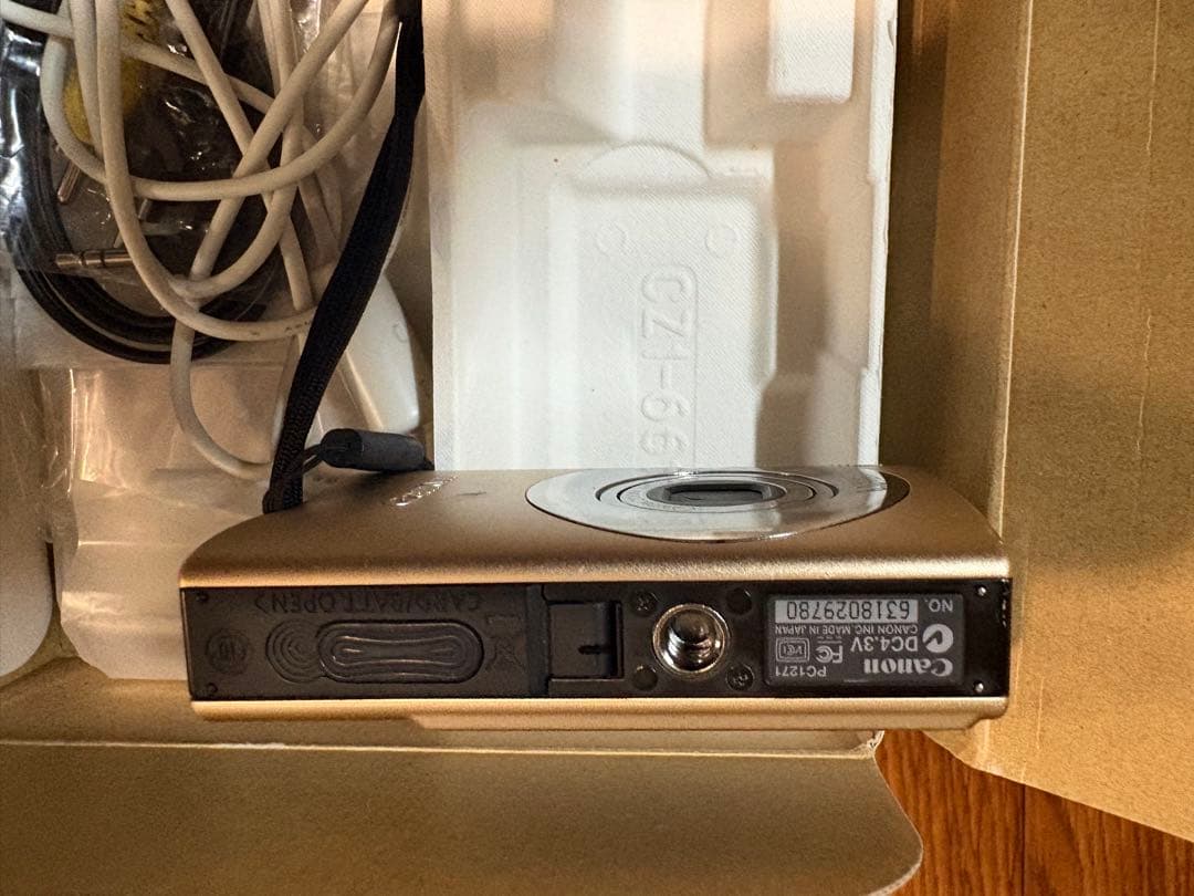 Canon IXY DIGITAL 20 IS 動作確認済み