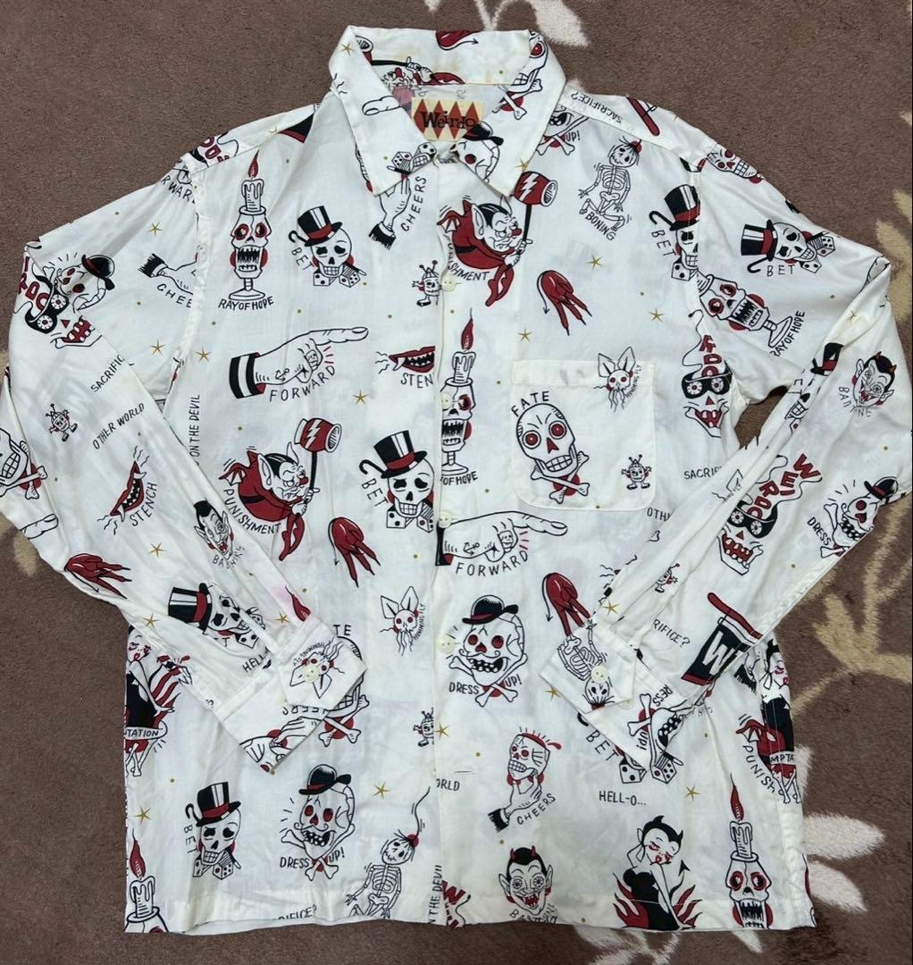 【超希少 初期名作】Weirdo Skull Tattoo Shirtsアメトラ