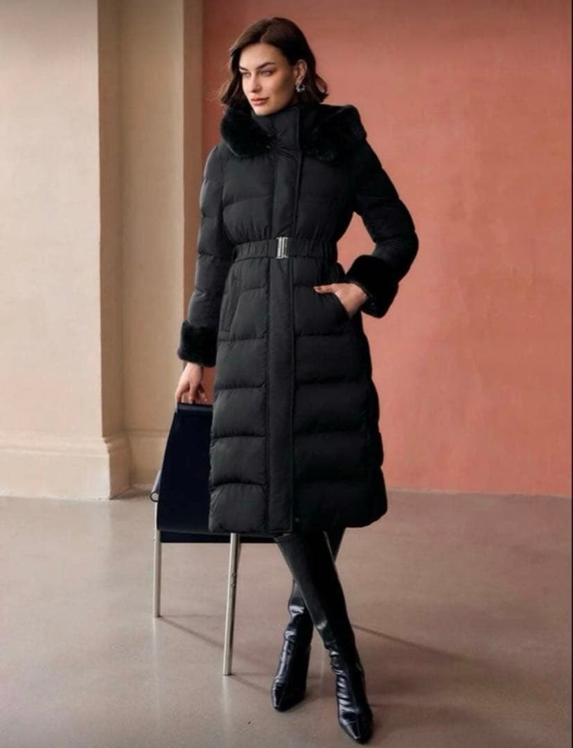 ロングぺディン ファーロングコートM