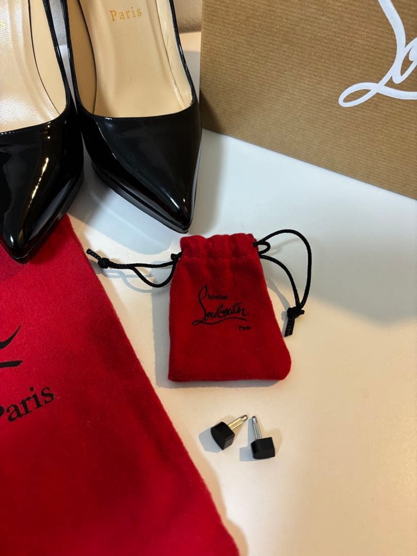 Christian Louboutin ルブタン　ブラックハイヒール　パンプス