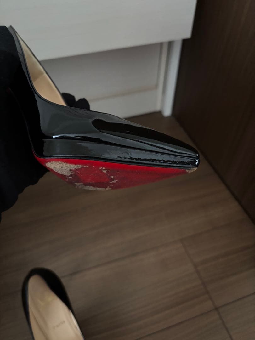 Christian Louboutin ルブタン　ブラックハイヒール　パンプス