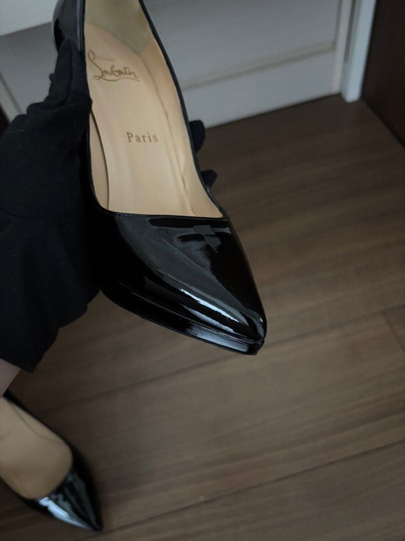 Christian Louboutin ルブタン　ブラックハイヒール　パンプス