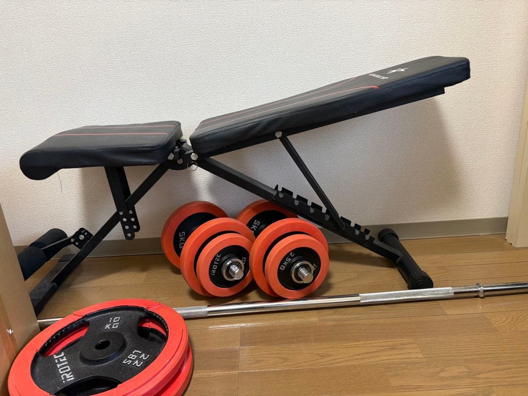 IROTEC トレーニングベンチ 調整可能