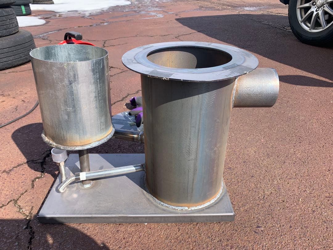 廃油ストーブ　即納品　在庫があります033101