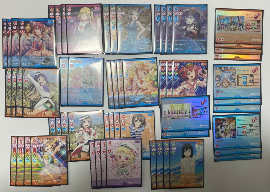 リ*ラ様 ラブライブカードゲーム　ラブカ　デッキ　Aqours三神