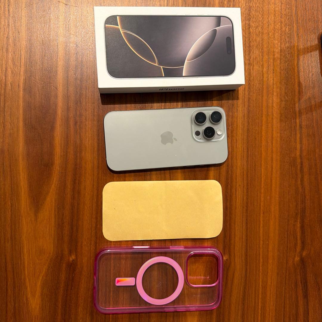 iPhone 16 Pro 512GB SIMフリーバッテリー最大容量95%