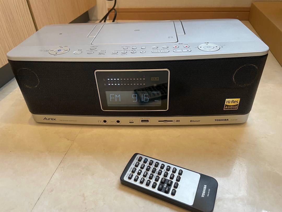 TOSHIBA Aurex TY-AH1000 ハイレゾ対応 CD ラジオ