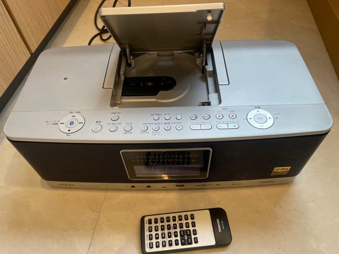 TOSHIBA Aurex TY-AH1000 ハイレゾ対応 CD ラジオ