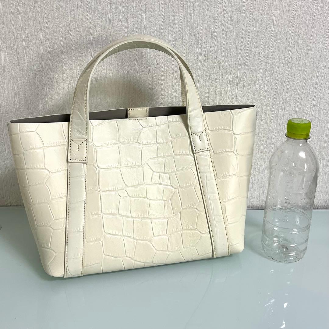 『未使用級』PELLE MORBIDA ペッレモルビダ　クロコ型押し　トート