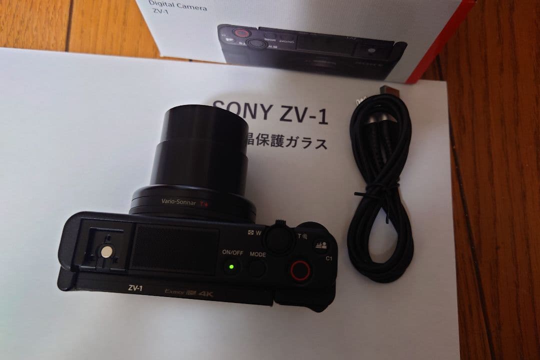 SONY ZV-1 VLOGCAM デジタルカメラ 美品 4K 液晶保護フィルム