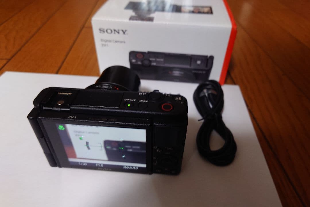 SONY ZV-1 VLOGCAM デジタルカメラ 美品 4K 液晶保護フィルム