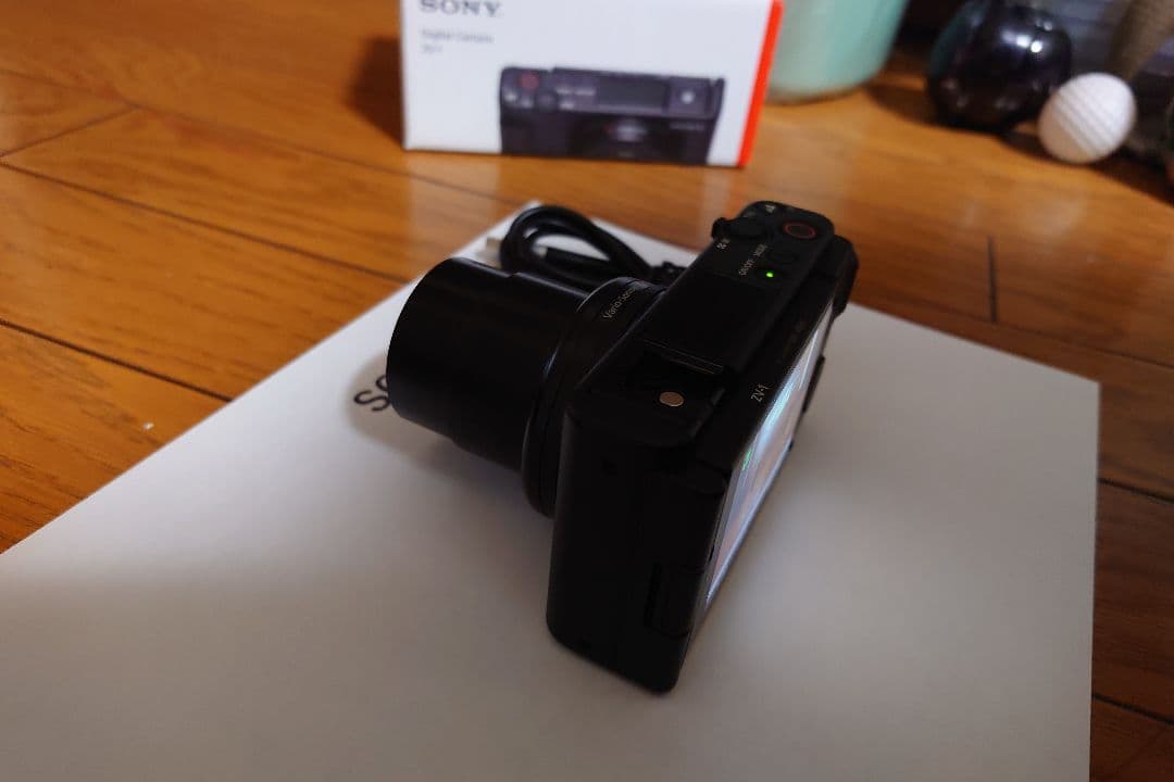 SONY ZV-1 VLOGCAM デジタルカメラ 美品 4K 液晶保護フィルム