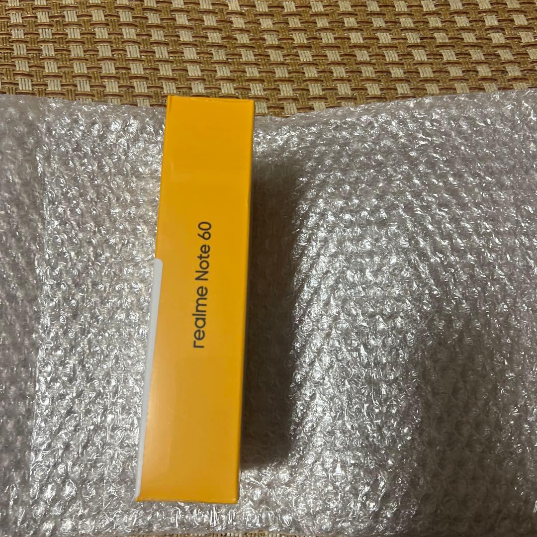 SIMフリー／realme Note60／ブルー／3＋64GB【未開封】