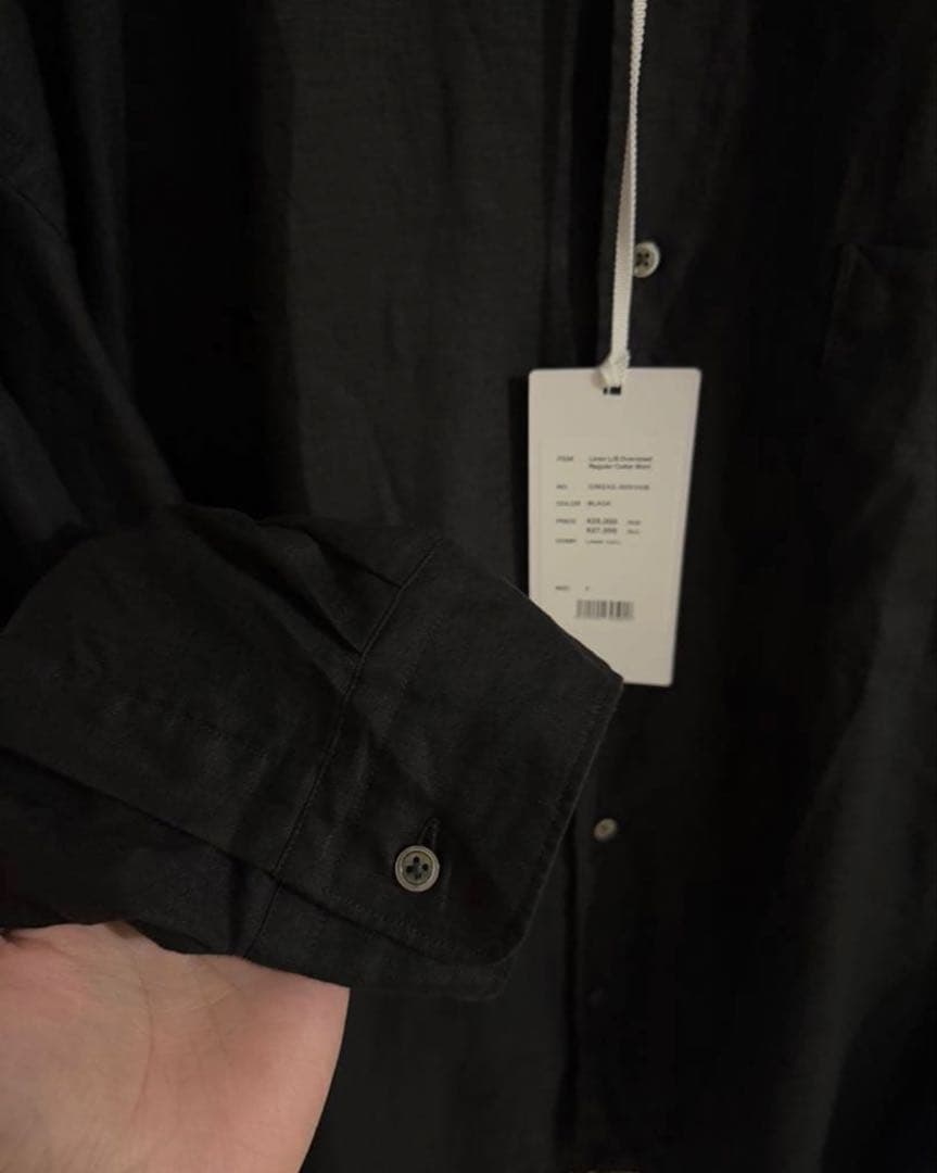Graphpaper Linen L/S Oversized リネン　シャツ