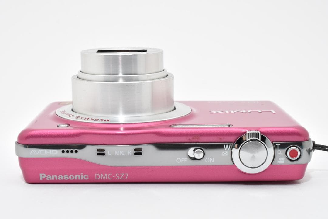 【美品】Panasonic LUMIX DMC-SZ7 ピンク　動作確認済
