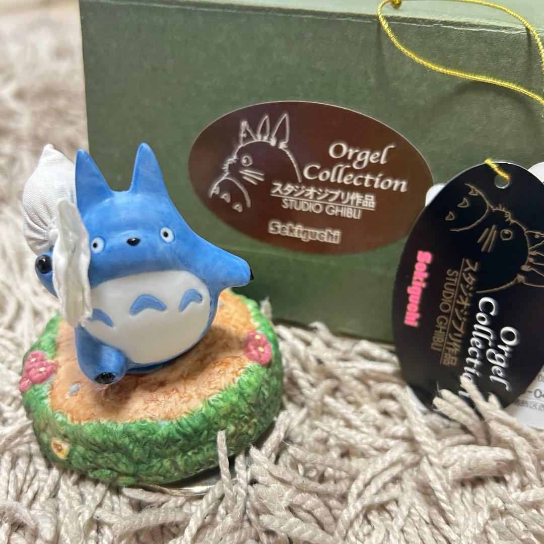1988 ジブリ となりのトトロ オルゴール 中トトロ 小トトロ セキグチ