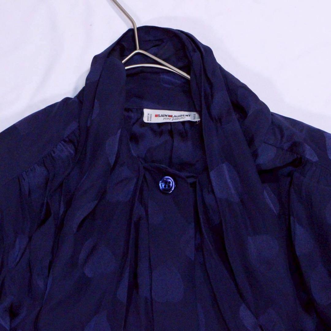 SAINT LAURENT　サンローランリヴゴーシュ【Free】長袖ブラウス