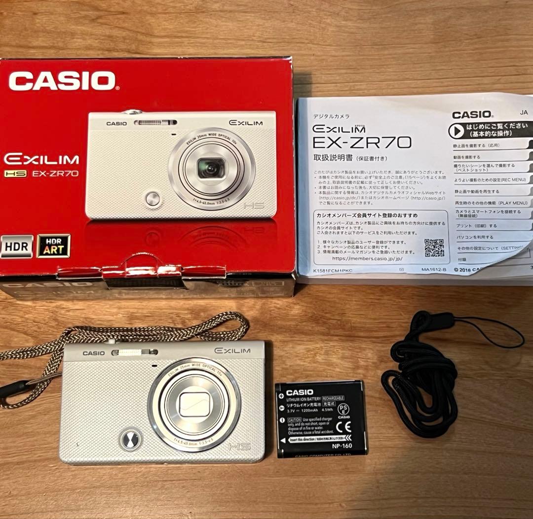 デジタルカメラ CASIO EXILIM EX-ZR70