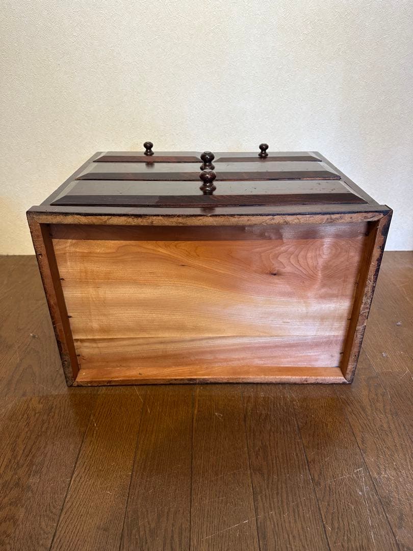 松本民芸家具　凸面小抽斗　小さな箪笥　引き出し家具