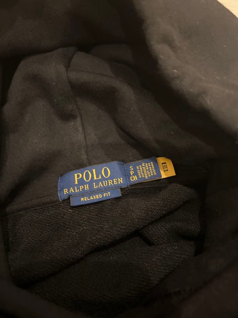 【漣】Polo Ralph Lauren ブラック パーカー