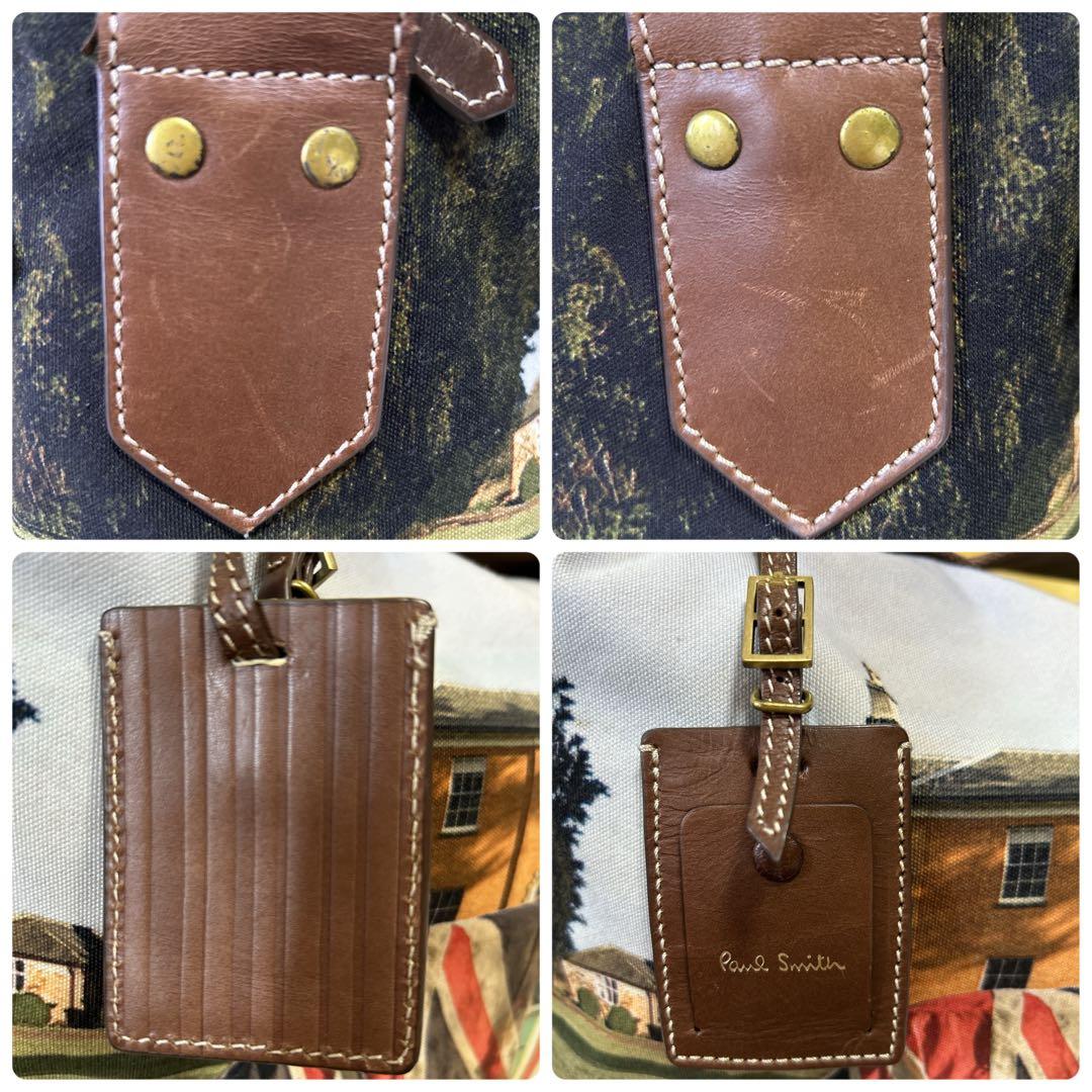 Paul Smith ショルダー バッグ ミニクーパープリント マルチストライプ