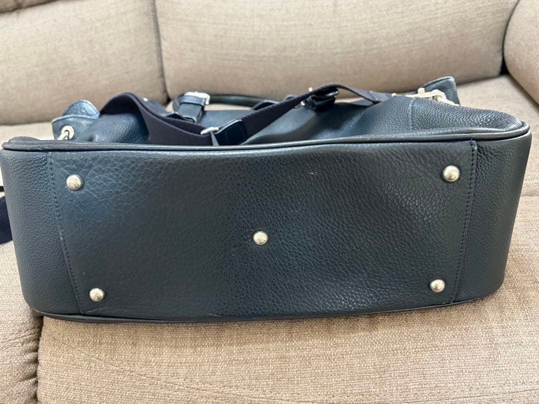 ペッレモルビダ　メイデンボヤージュ　ビジネスバッグ　2way　A4　ネイビー