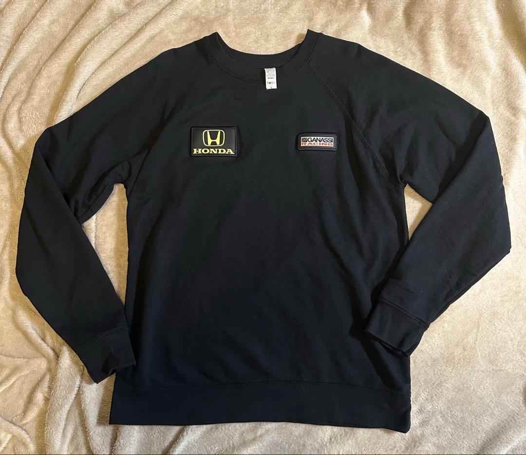 『企業系』HONDA GANASSI RACING ラグランスウェット
